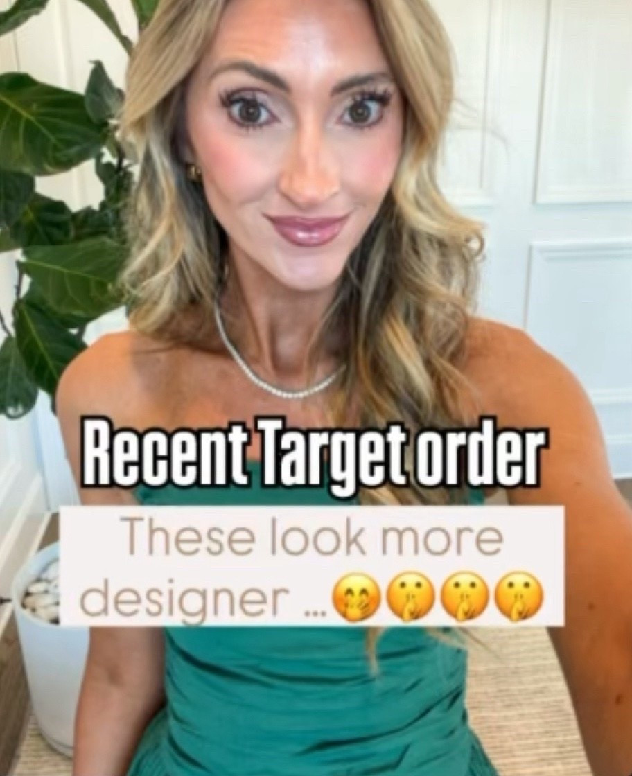 Favorites from my recent @Target order!! These seriously look more designer 👀

#LTKSpringSale #LTKSeasonal #LTKSaleAlert