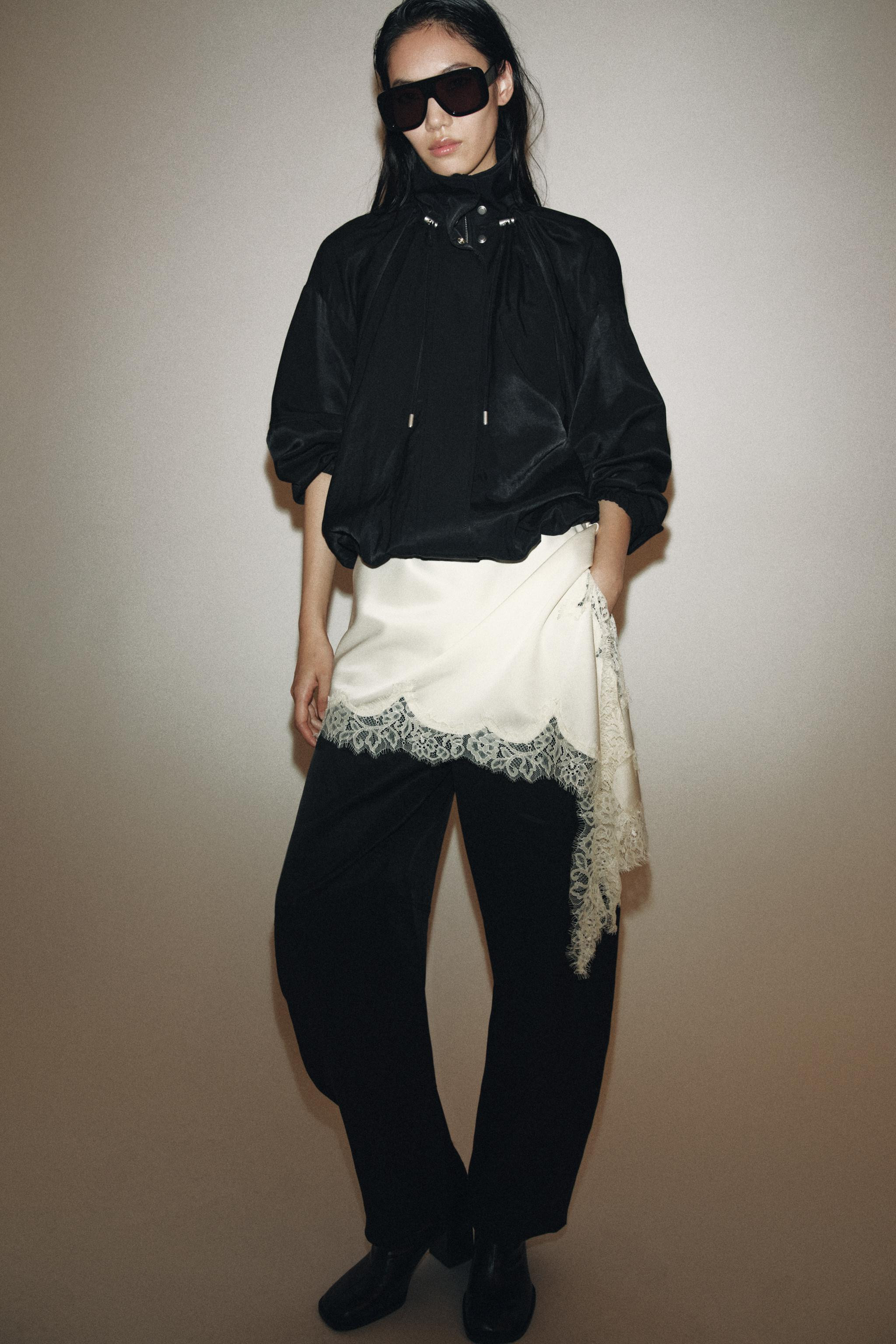 ZW COLLECTION FLUID BOMBER JACKET | Zara UK