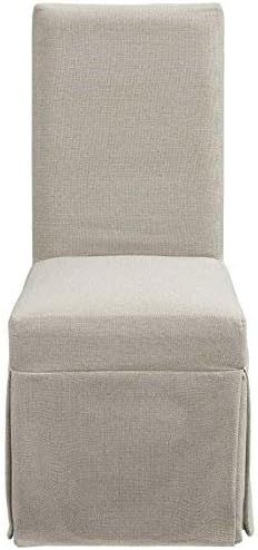 Progressive Furniture Muse Upholstered Parsons Chair w/Cover (2/Ctn), Weathered Pepper | Amazon (US)