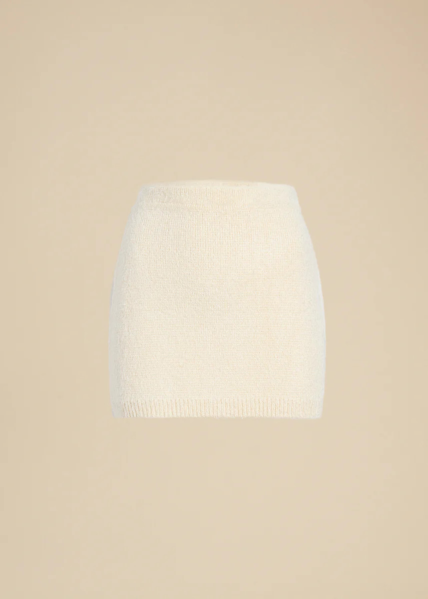 The Darrion Skirt in Cream | Khaite
