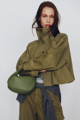 Moira Funnel-Neck Utility Jacket | Anthropologie (US)