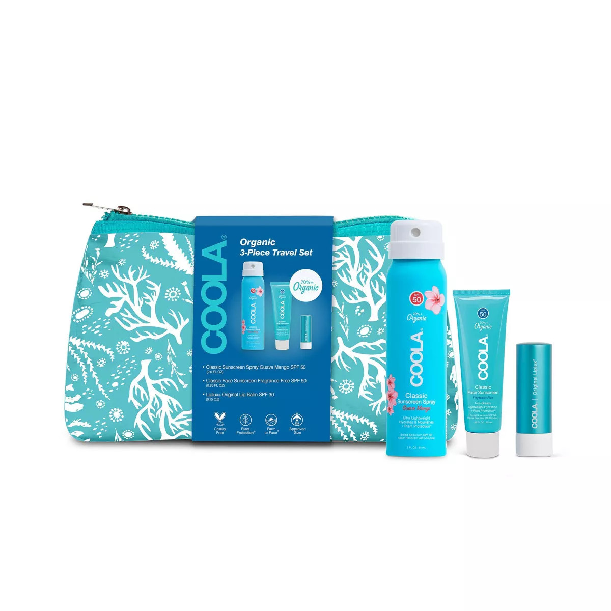 Coola Classic Sunscreen Travel Kit - 3pc - Ulta Beauty | Target