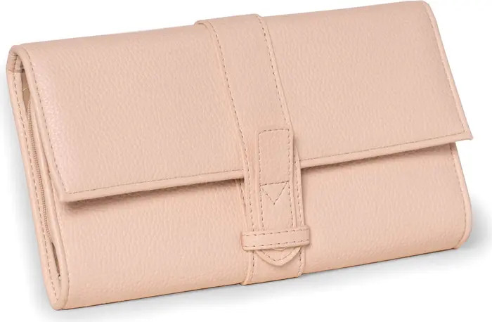 Hayley Faux Leather Jewelry Clutch | Nordstrom