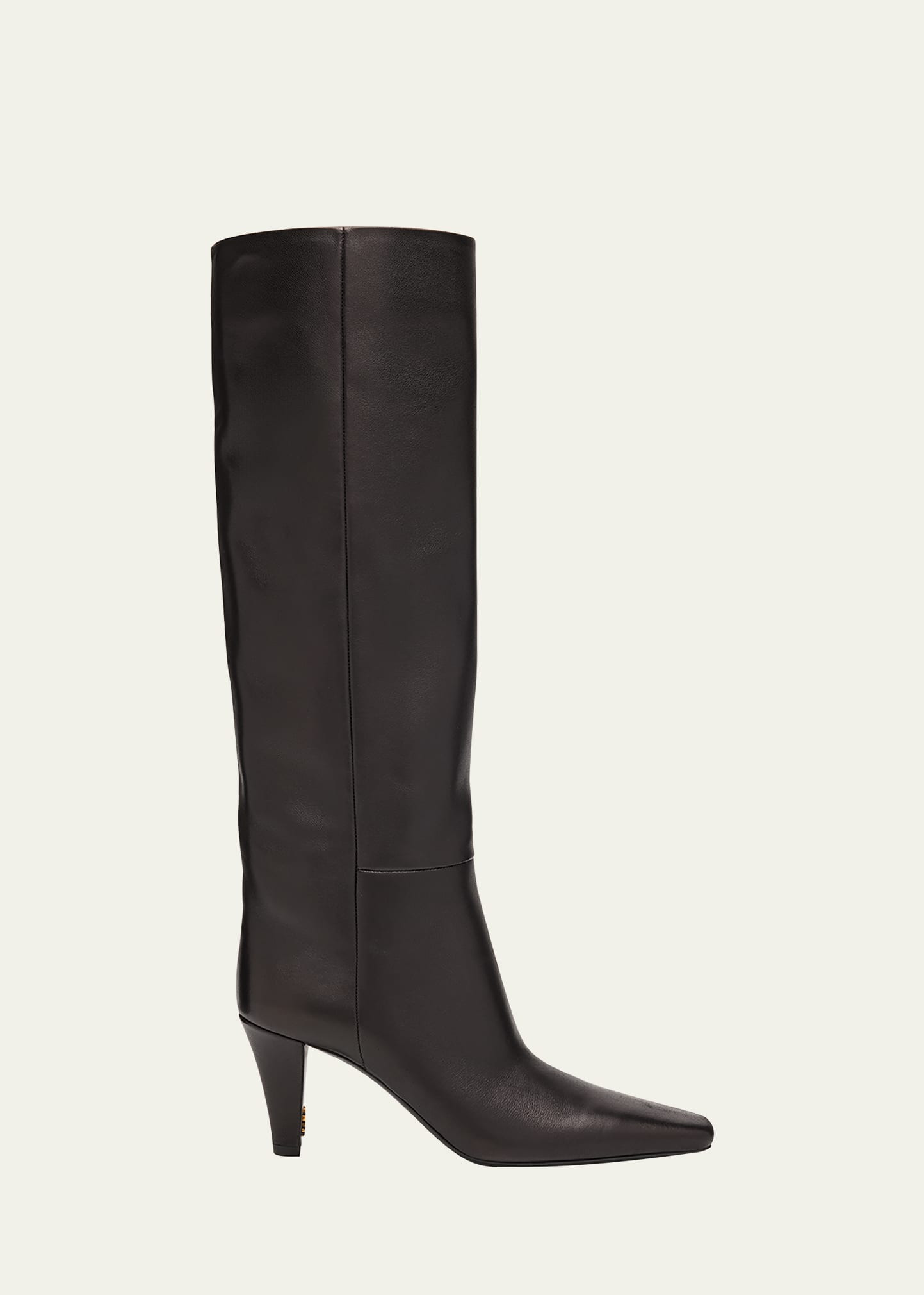 Saint Laurent Jill Smooth Leather Knee-High Boots | Bergdorf Goodman