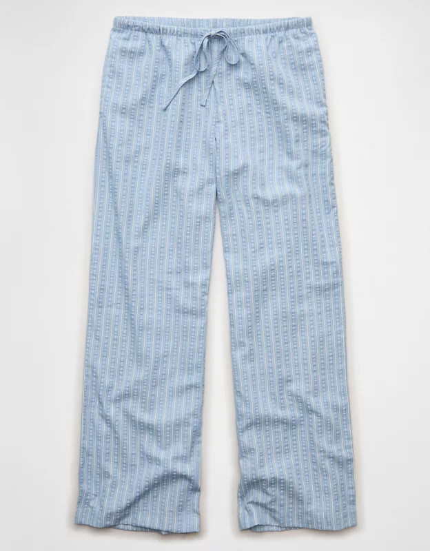 AE Seersucker Wide Leg Easy Pant | American Eagle Outfitters (US & CA)