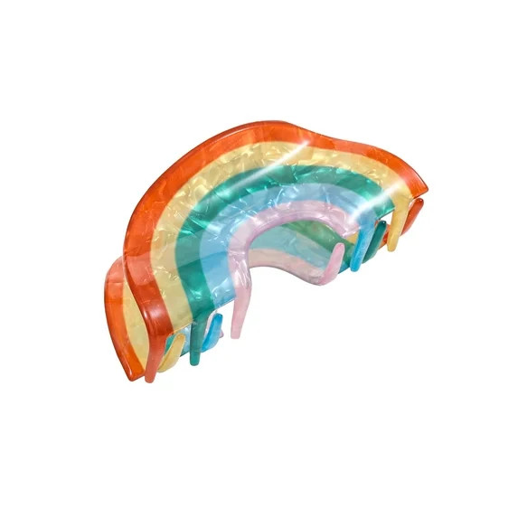 Way to Celebrate St. Patrick's Day Rainbow Claw Clip,1 Piece | Walmart (US)