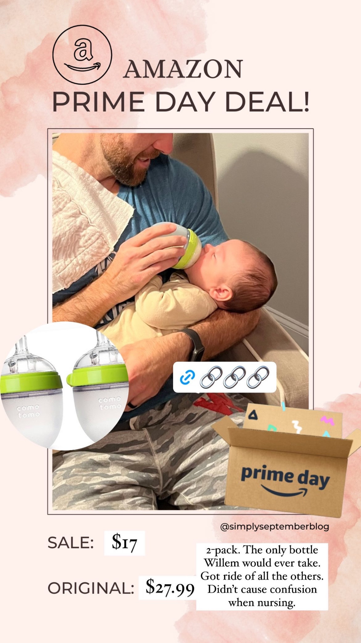 These baby bottles are the best! They work perfectly for my breast-fed baby.



#LTKxPrimeDay #LTKbaby #LTKsalealert