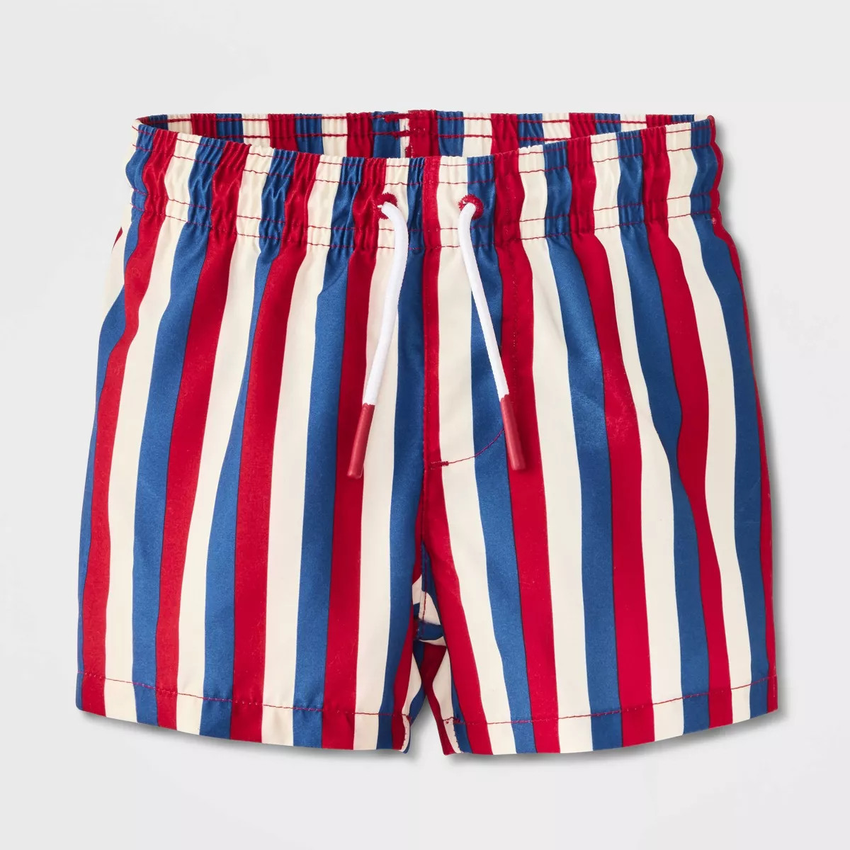 Baby Boys' Striped Trunk - Cat & Jack™ Red/White/Blue | Target