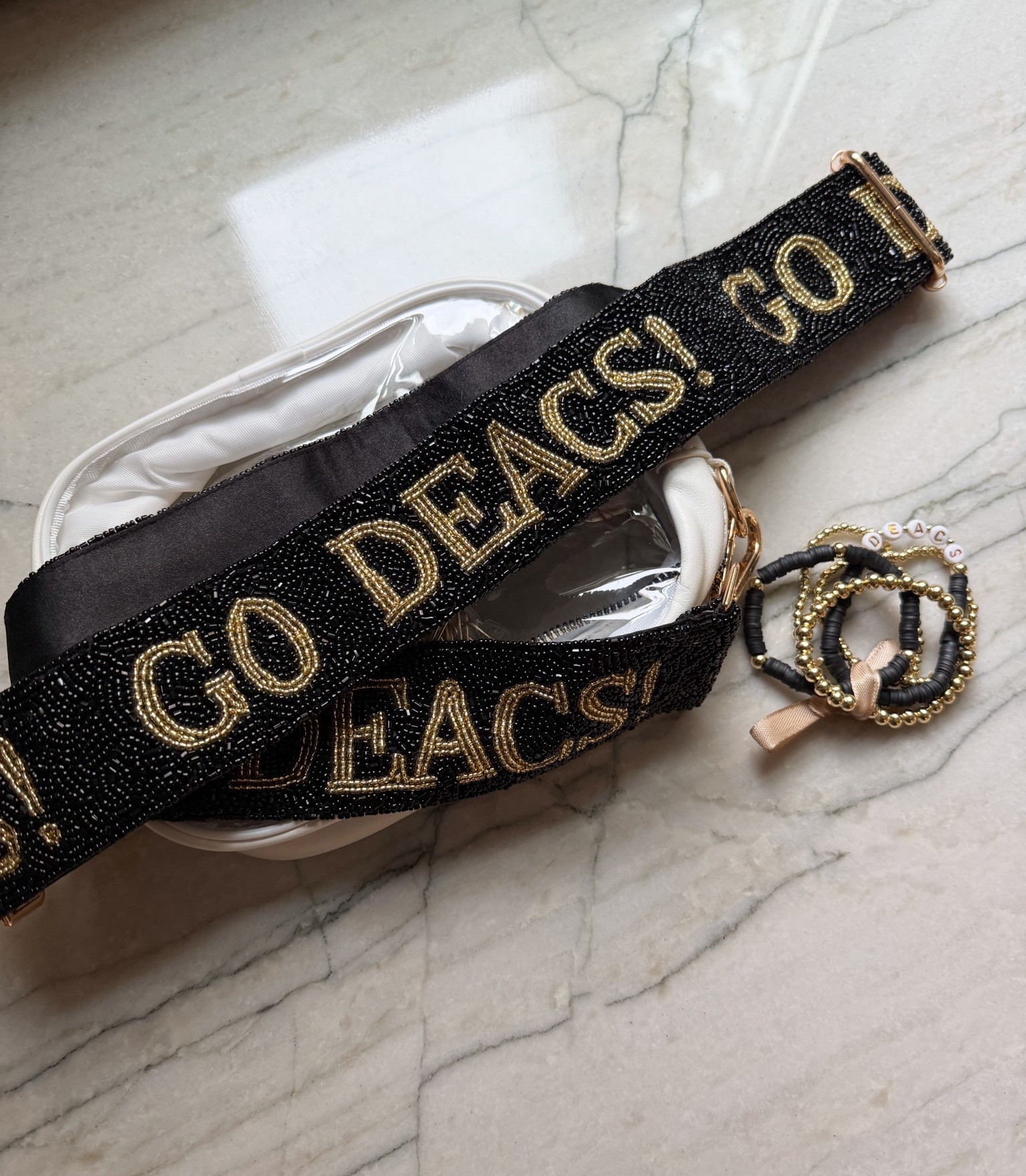 Custom beaded game day strap. Such a great gift! ⚜️

#LTKGiftGuide #LTKU #LTKFindsUnder100