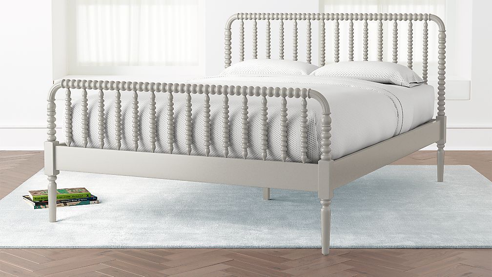 Jenny Lind Black Queen Bed + Reviews | Crate and Barrel | Crate & Barrel