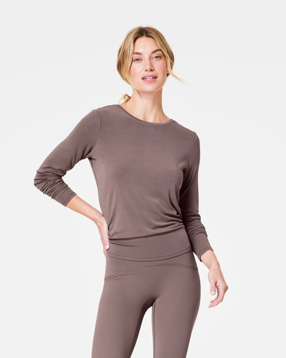 SPANX® Better Base Long Sleeve Convertible Tie Top | Spanx