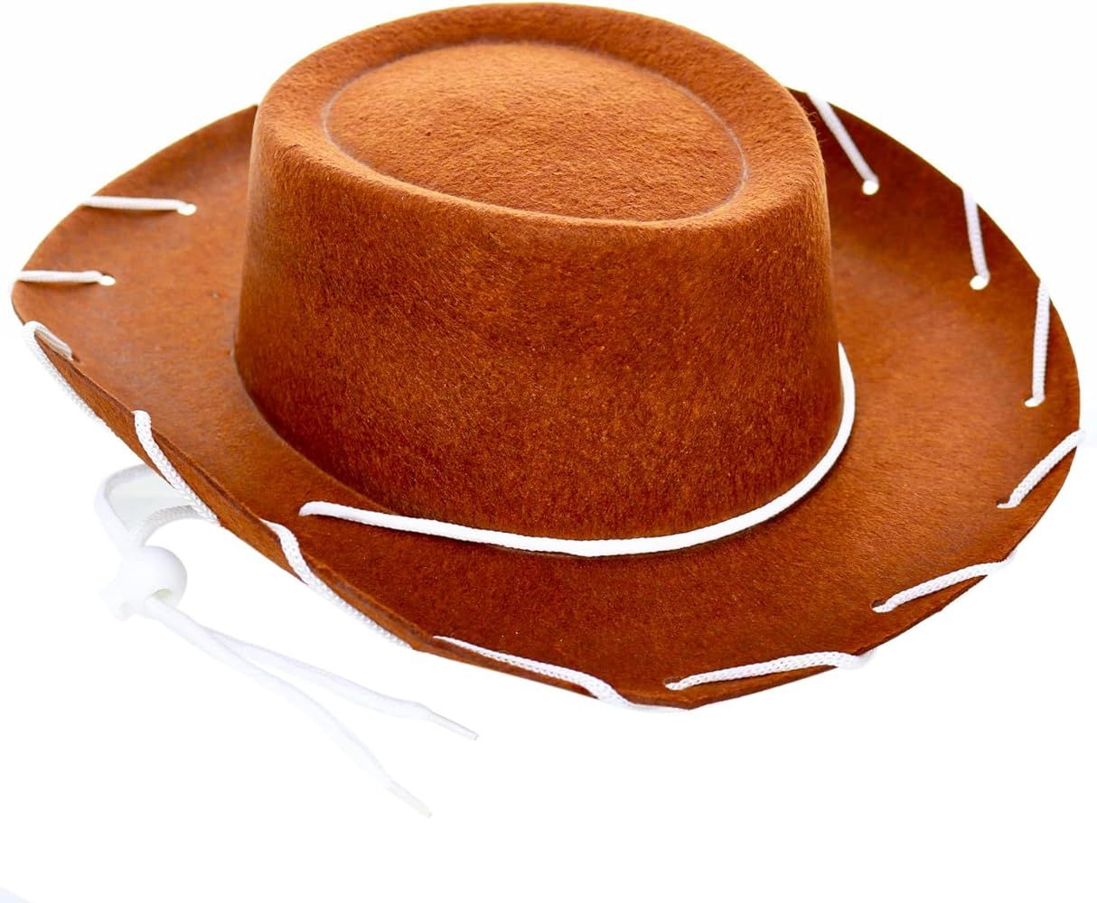 GiftExpress Felt Cowboy Hat, Western Cowgirl Hat Rodeo Style Costume - CHILD SIZE | Amazon (US)