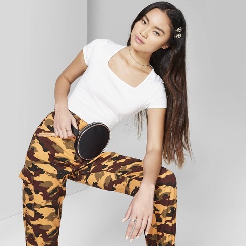 Women's Short Sleeve Square Neck T-Shirt Wild Fable™ | Target