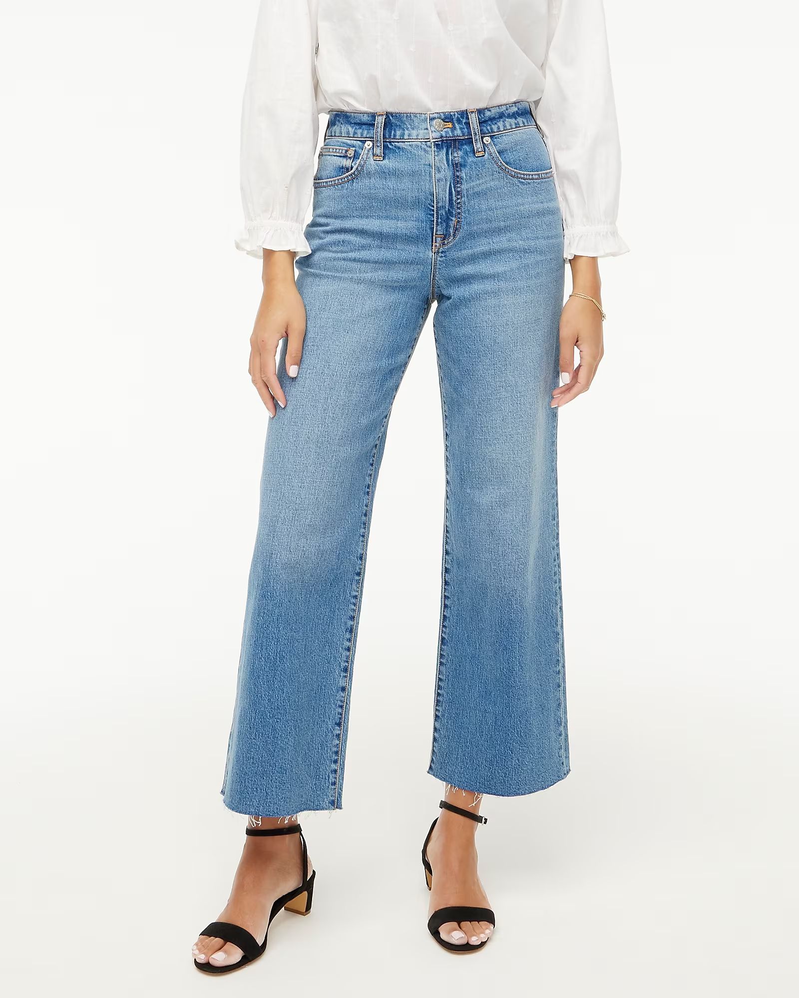 Wide-leg jean in all-day stretch | J.Crew Factory