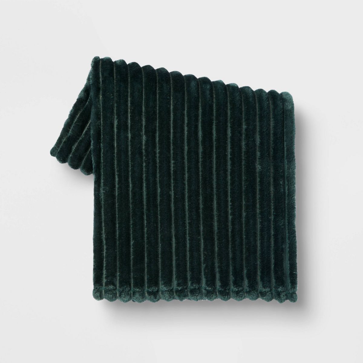 Ribbed Plush Throw Blanket - Room Essentials™ | Target