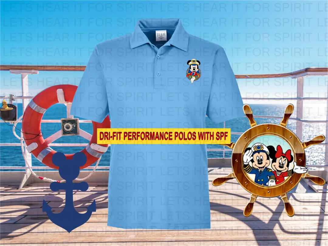 Disney Cruise Performance Polo, Mens Disney Cruise Polo, Boys Disney Polo, Mickey Mouse, Goofy, P... | Etsy (US)