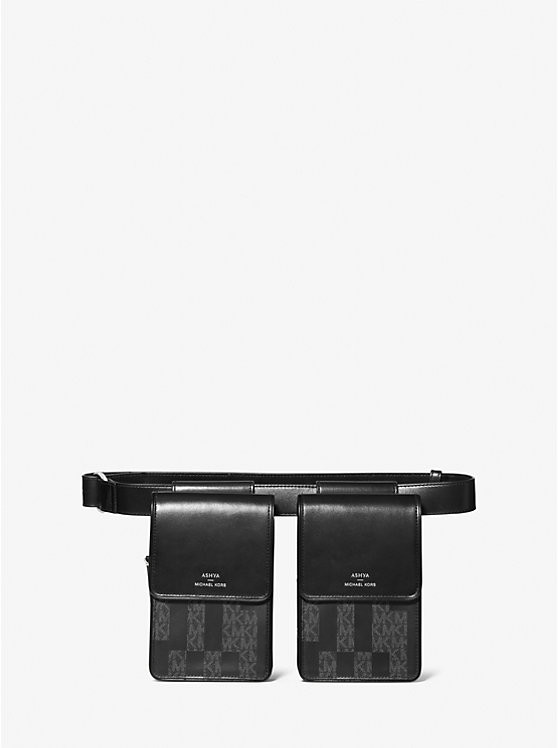 ASHYA X MICHAEL KORS Saga Signature And Leather Multi Bag | Michael Kors | Michael Kors US