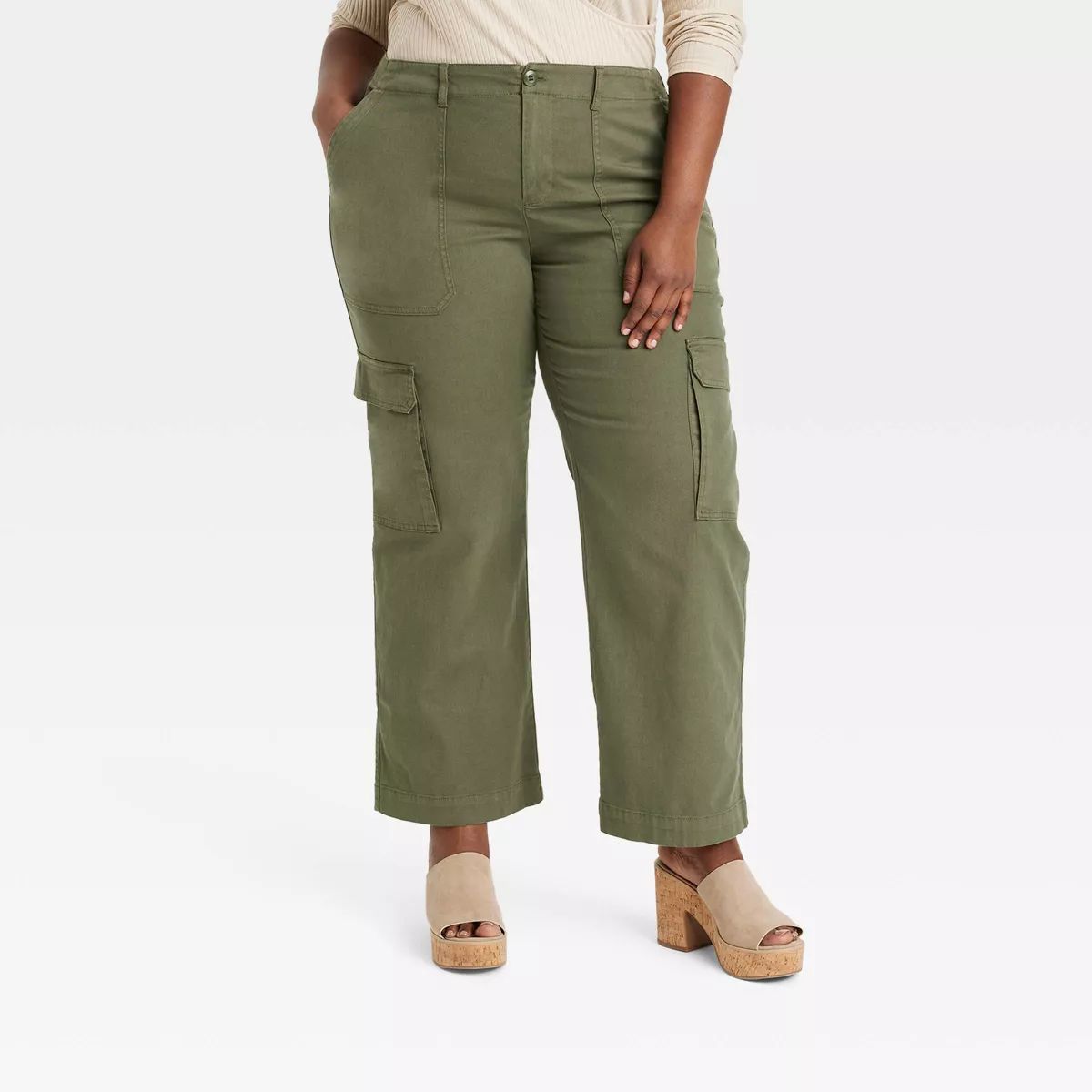 Women's Mid-Rise Utility Cargo Pants - Universal Thread™ | Target