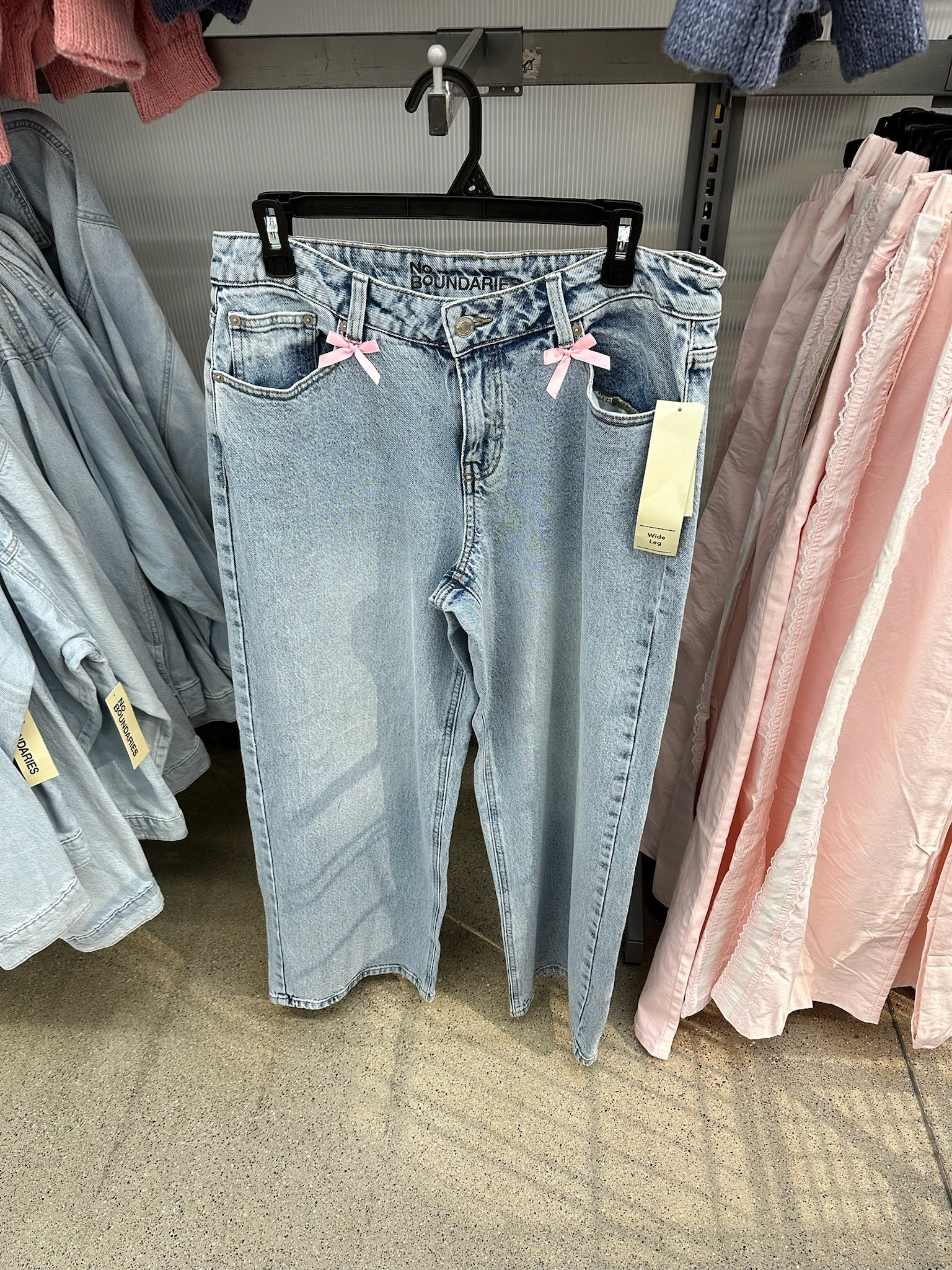 Viral Walmart new fashion arrivals! How cute are the bow detail jeans so fun for Valentine’s Day outfits! Thesavannahk women’s fashion finds viral Walmart bow jeans Walmart new fashion arrivals causal Walmart valentines day outfit inspo bow denim 

#LTKootd #LTKFindsUnder50 #LTKgrwm