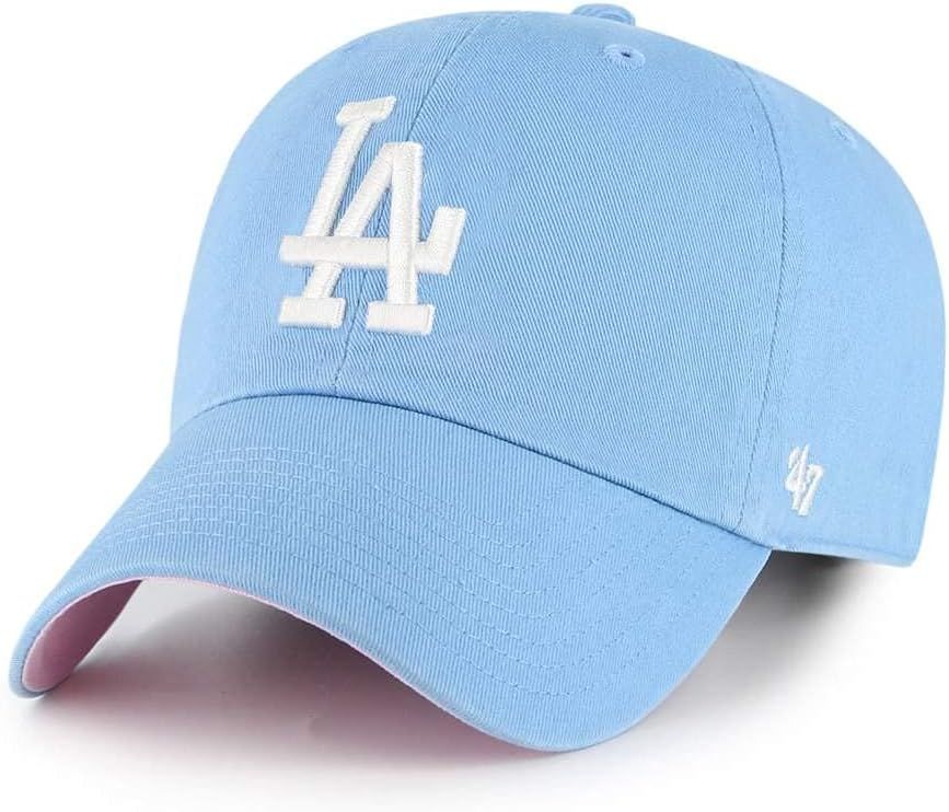 '47 MLB Los Angeles Dodgers Ball Park Clean Up Adjustable Hat, Adult One Size Fits All (Los Angel... | Amazon (US)