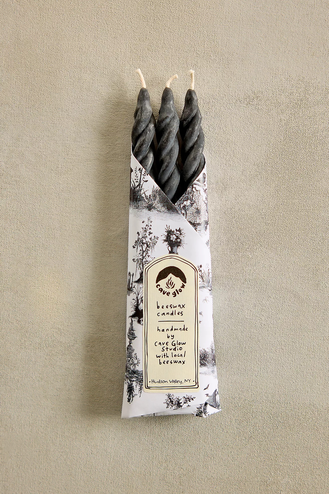 Twisty Tapers, Set of 3 Black | Anthropologie (US)