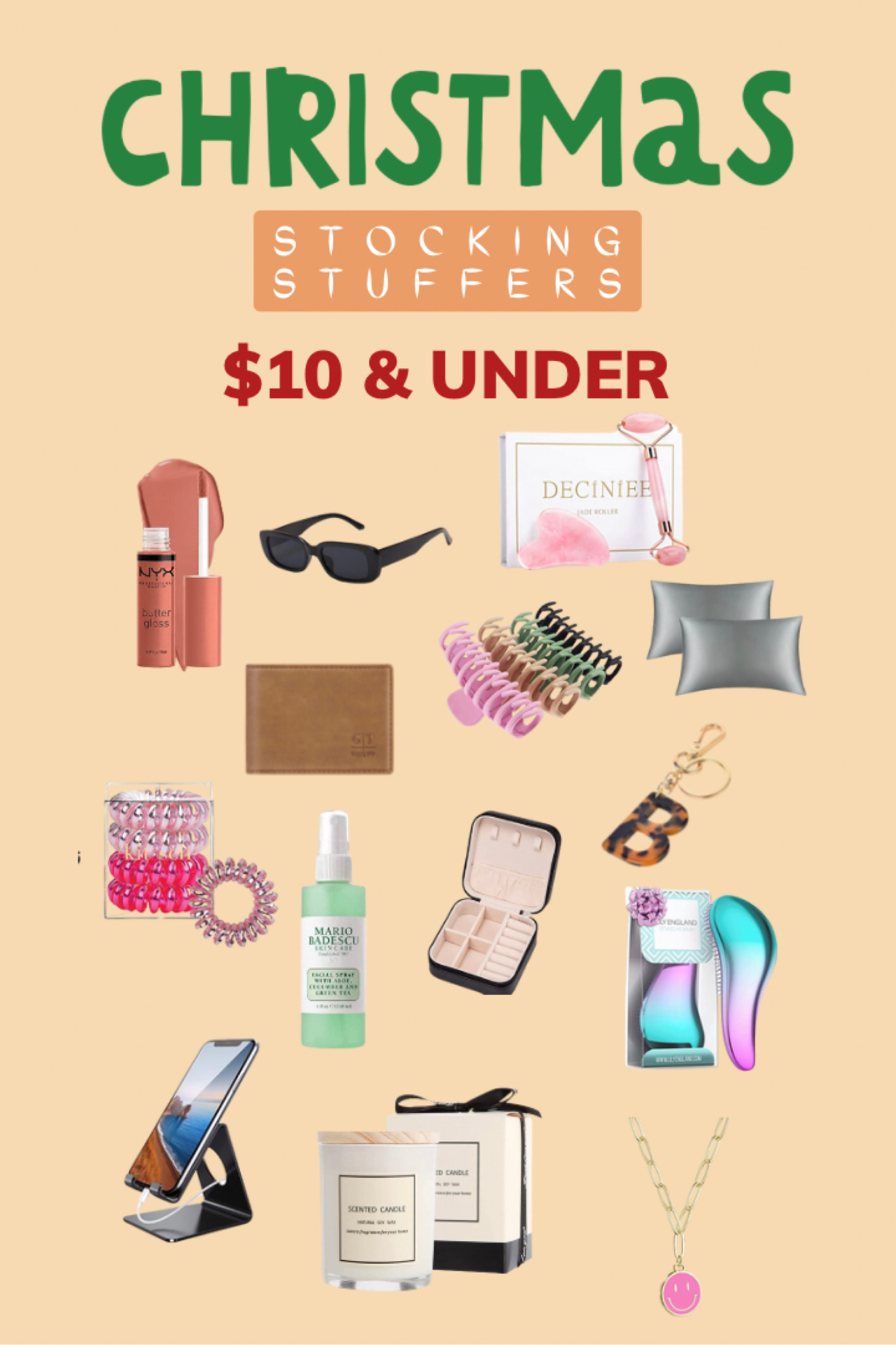 Stocking Stuffers under $10!

Stocking stuffers | affordable gifts | gifts under 10 | gift guide | men’s gift guide | women’s gift guide | teacher gifts | gifts for teens | teenager gifts | white elephant | gifts for her | gifts for him | gifts for teenagers | Amazon gifts | affordable presents 

@amazon
#LTKfamily #LTKbeauty #LTKmens #LTKsalealert #LTKunder50 #LTKunder100 #LTKtravel #LTKworkwear 

#LTKGiftGuide #LTKHoliday #LTKSeasonal