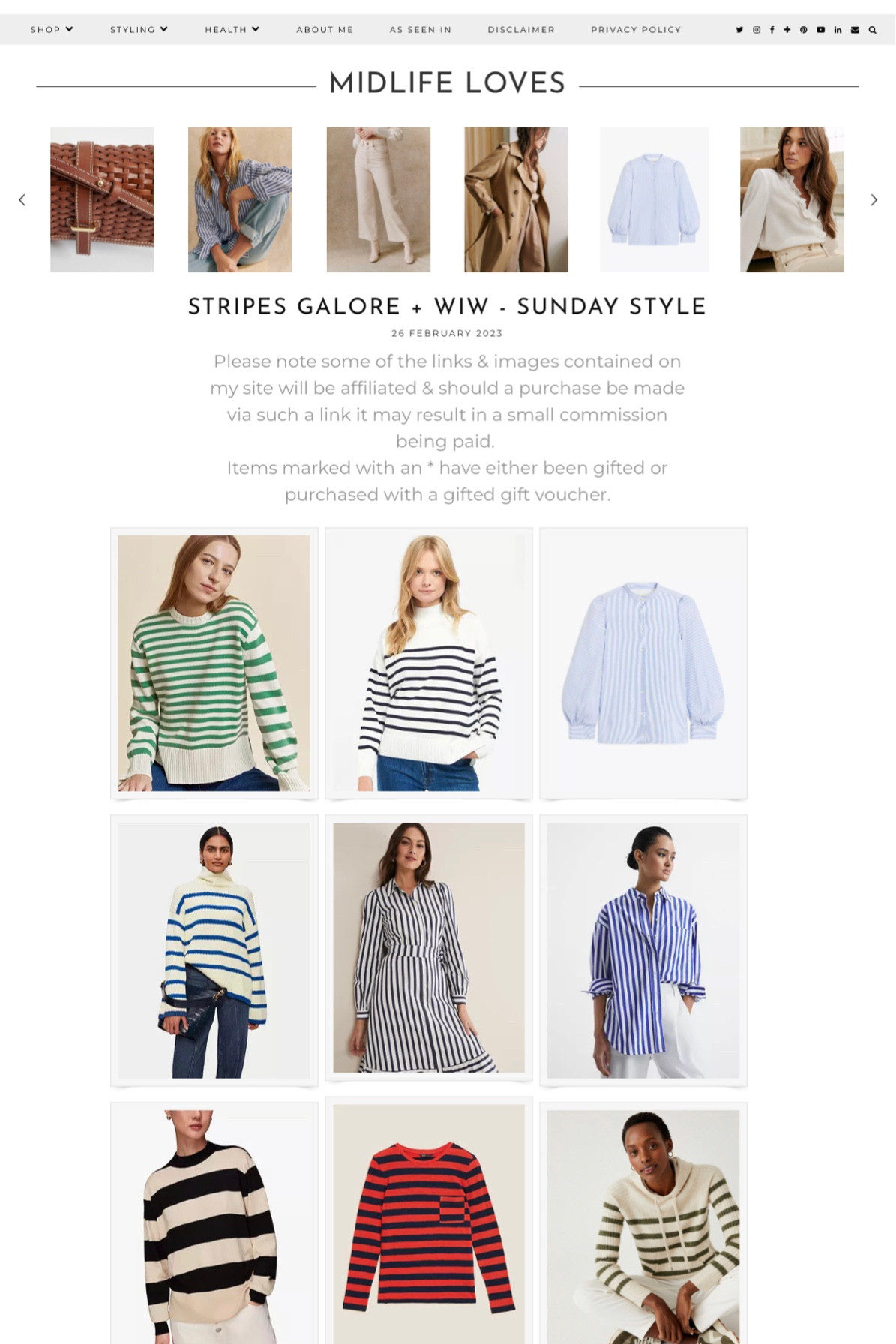 All about the stripes today http://ow.ly/oVVy50N2Vny #stripes #fashion #style #mymidlifefashion #outfitpost #timeless #effortless #keepitsimple #over40style #over40fashion #styleover40 #fashionover40 #springstyle #springfashion #midlifefashion #midlifestyle #highstreetfashion #highstreetstyle 

#LTKSeasonal #LTKstyletip #LTKeurope