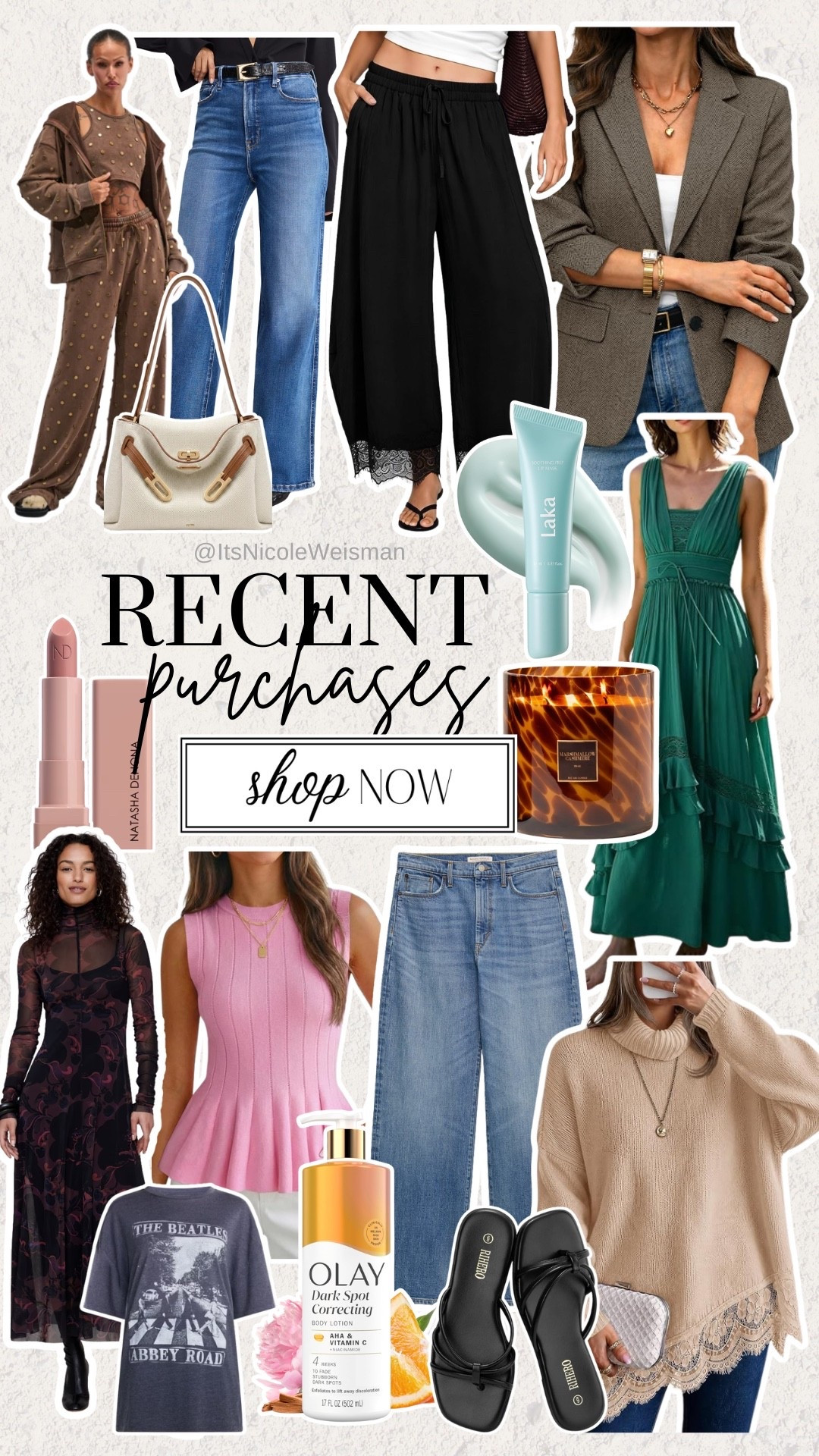 Recent Fashion & Beauty Purchases

#LTKgrwm #LTKootd #LTKMidsize