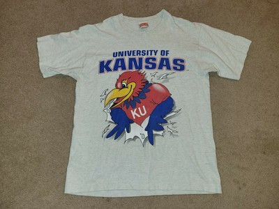 Kansas Jayhawks VTG 90s Nutmeg Graphic Shirt KU Basketball Adult Mens Large RARE  | eBay | eBay AU