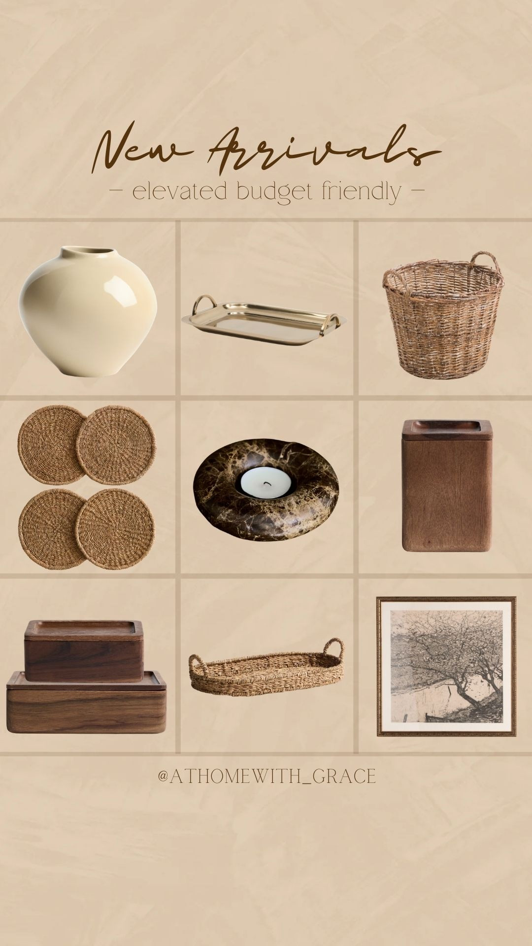 New arrivals - elevated on a budget. These finds are so great for adding texture to a neutral space. They feel and look elevated but are affordable 🤎

#LTKHome