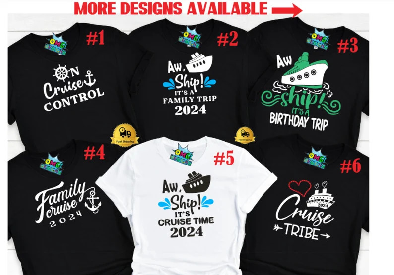 Cruise Family Shirts, family cruise 2024 shirt, birthday cruise shirt, cruise travel shirt, custo... | Etsy (US)