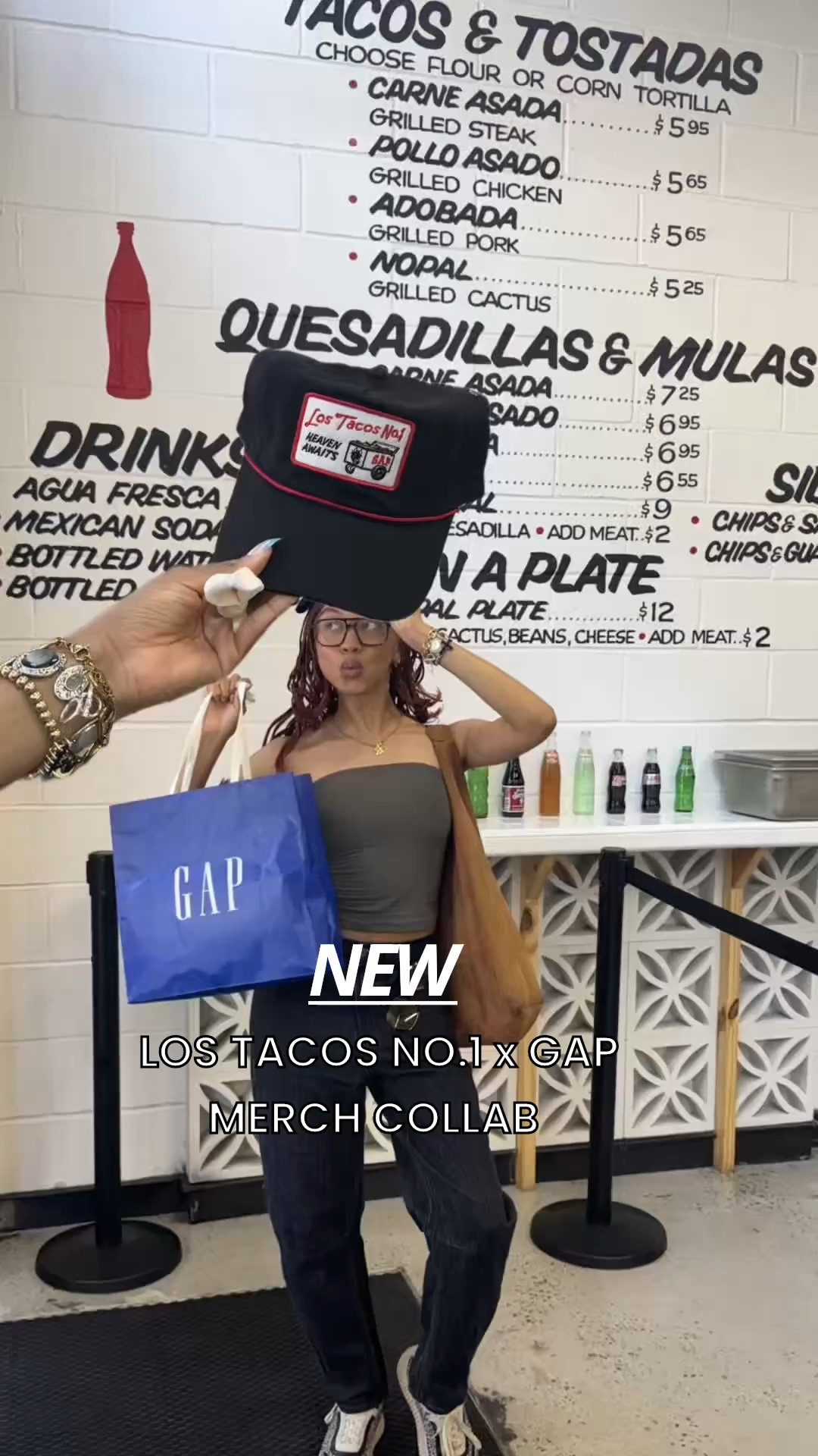 now serving : NEW LOS TACOS NO.1 x GAP MERCH COLLAB 🌮👔

🧢HAT ONLY AVAIL AT THE FLATIRON, TIMES SQUARE & MADISON SQUARE LOCATIONS! 


merch streetstyle GAP collab phone Hailey Jean new summer to fall style graphic tee graphic sweatshirt

#LTKdayinmylife #LTKootd #LTKfoodie