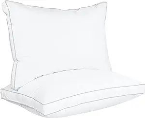 Utopia Bedding Bed Pillows King Size Set of 2 (White), Down Alternative Cooling King Pillows for ... | Amazon (US)