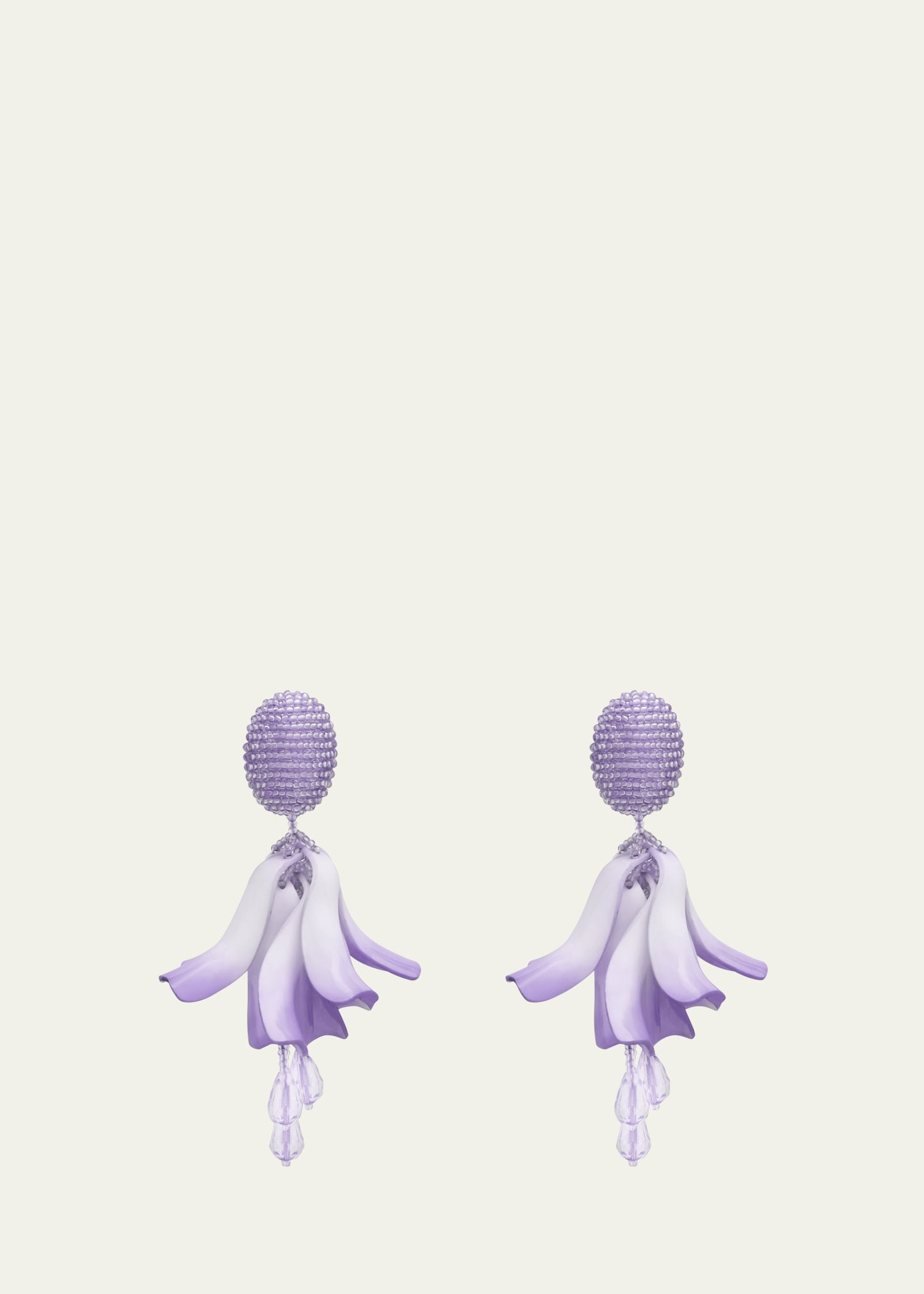 Oscar de la Renta Petal Dangle Earrings | Bergdorf Goodman
