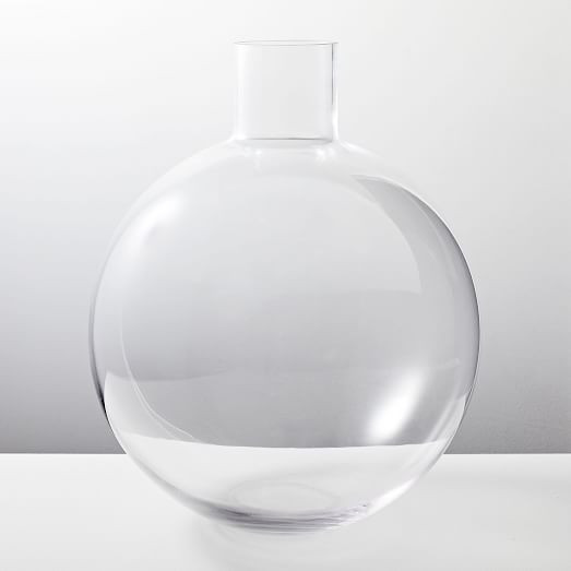 Foundations Clear Glass Vases | West Elm (US)