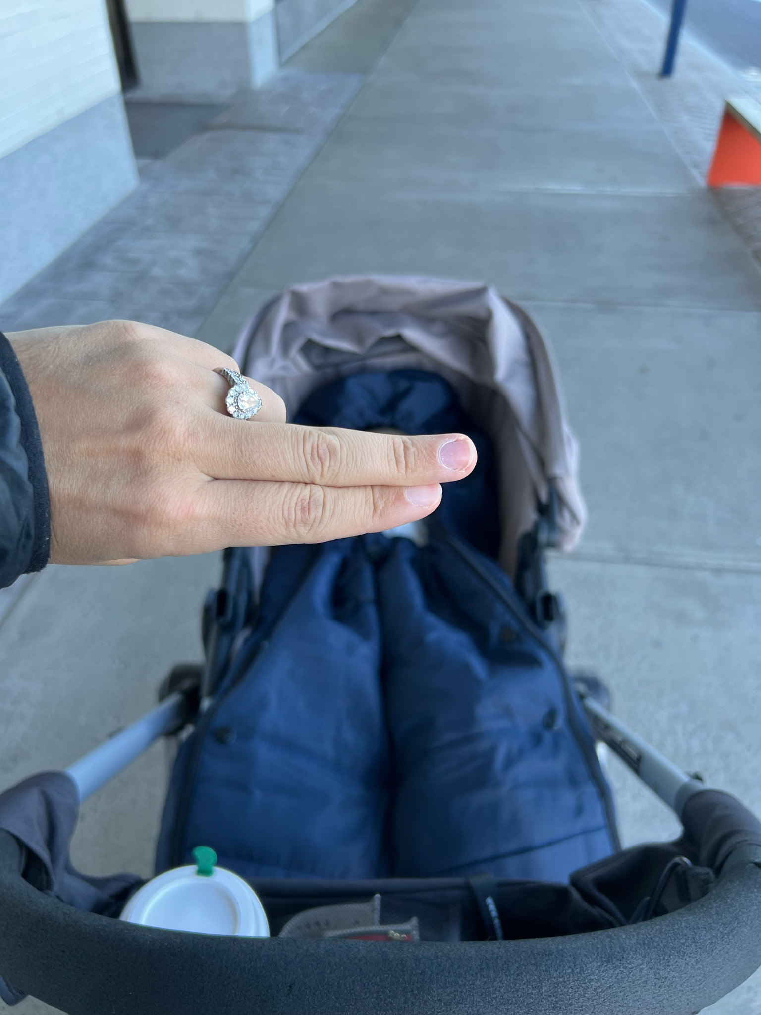 Stroller bunting perfect for the winter walks  

#LTKSeasonal #LTKBaby