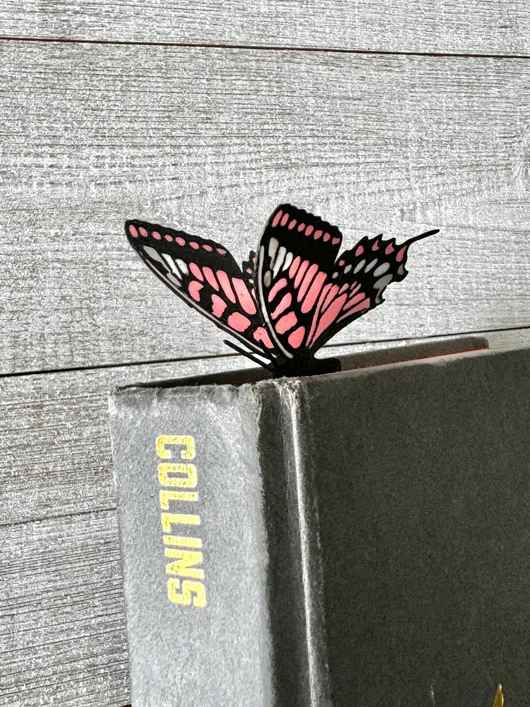 3D Printed Butterfly Bookmark: Bookshelf Decor - Etsy | Etsy (US)