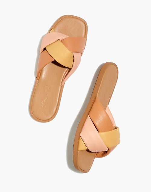 The Jayna Braided Slide Sandal - Madewell Sandals | Madewell