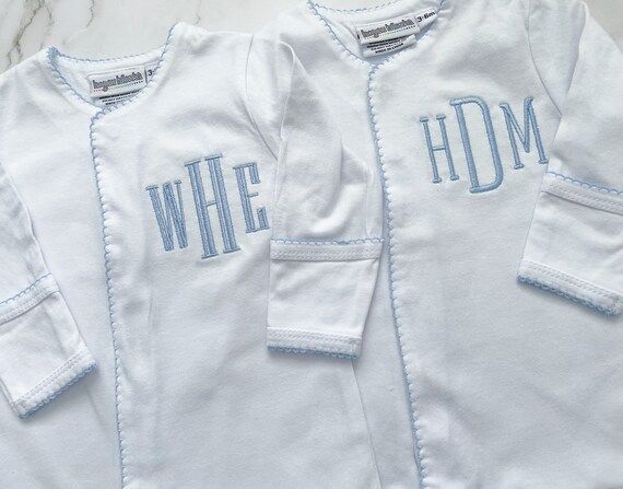 Baby Boy Monogram Outfit Baby Boy Coming Home Outfit Baby | Etsy | Etsy (US)
