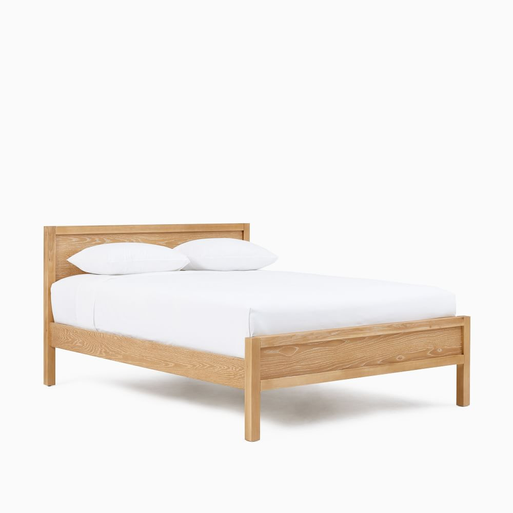Brennan Bed, Queen, Oak | West Elm (US)