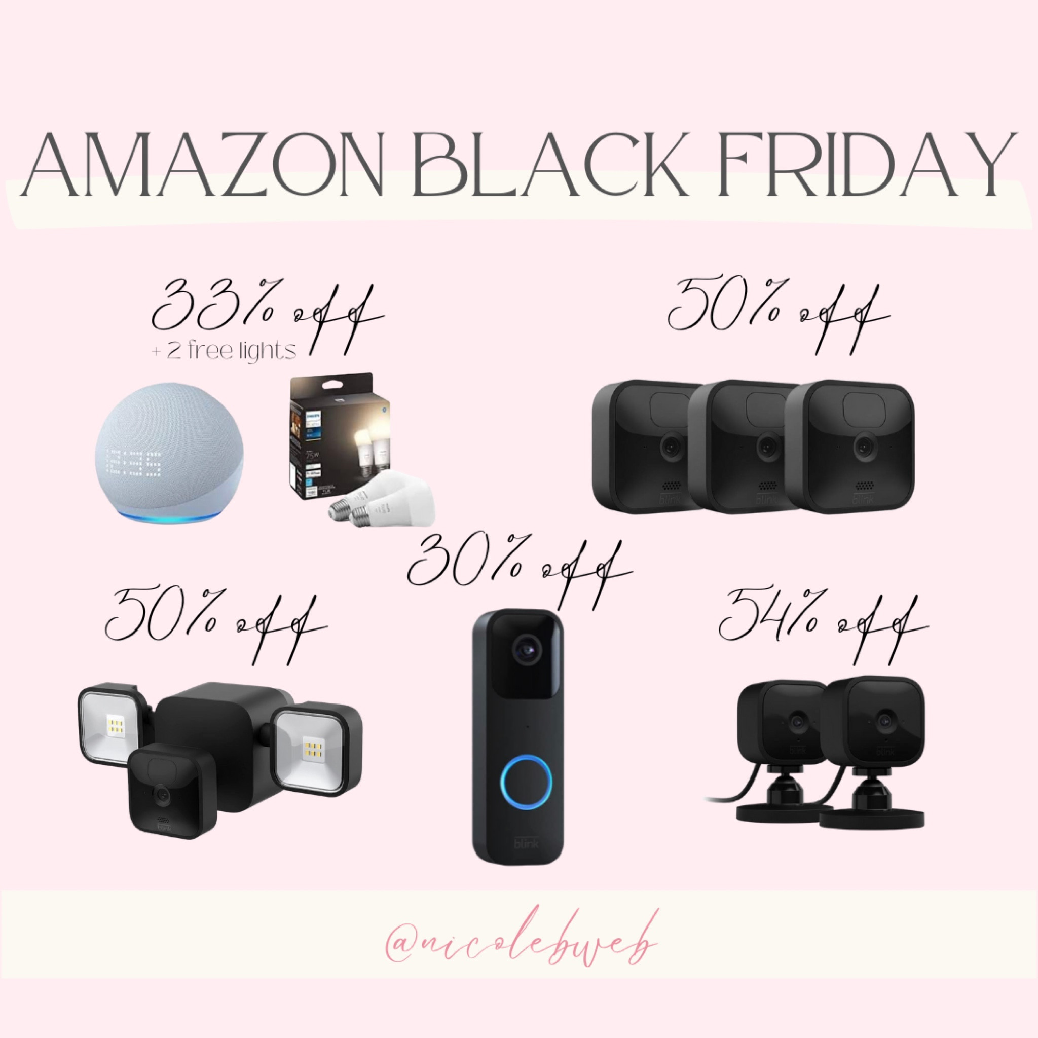 Amazon Black Friday home security deals #blink #blinkhomesecurity 

#LTKhome #LTKCyberweek