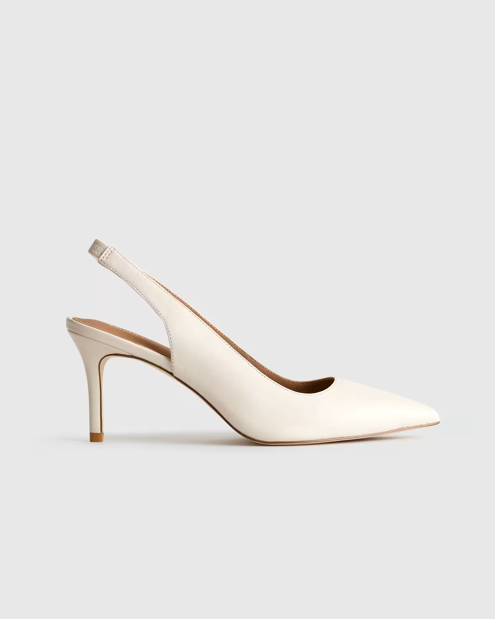 Italian Leather Slingback 75mm Heel | Quince