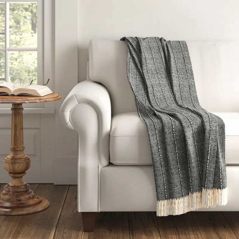 Adila Knitted Throw Blanket | Wayfair North America