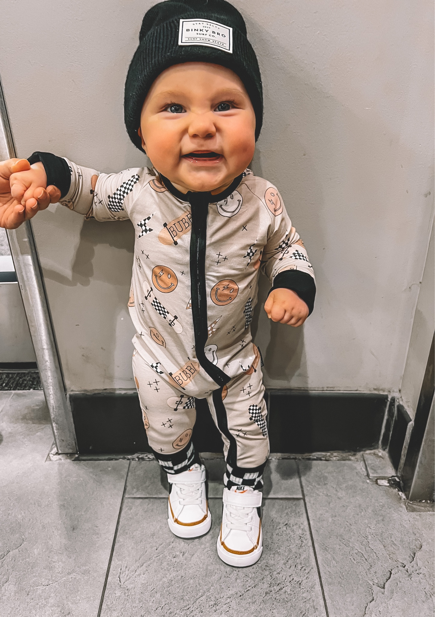 Follow us on Instagram for cute baby boy style inspo @kayla.cantalupo

7 months old, baby boy style, baby outfits, baby fashion, ootd, baby style, baby boy fashion, brand rep, motherhood, mom life, boy mom, Nike, binky bro, small shop

#LTKstyletip #LTKbaby #LTKkids