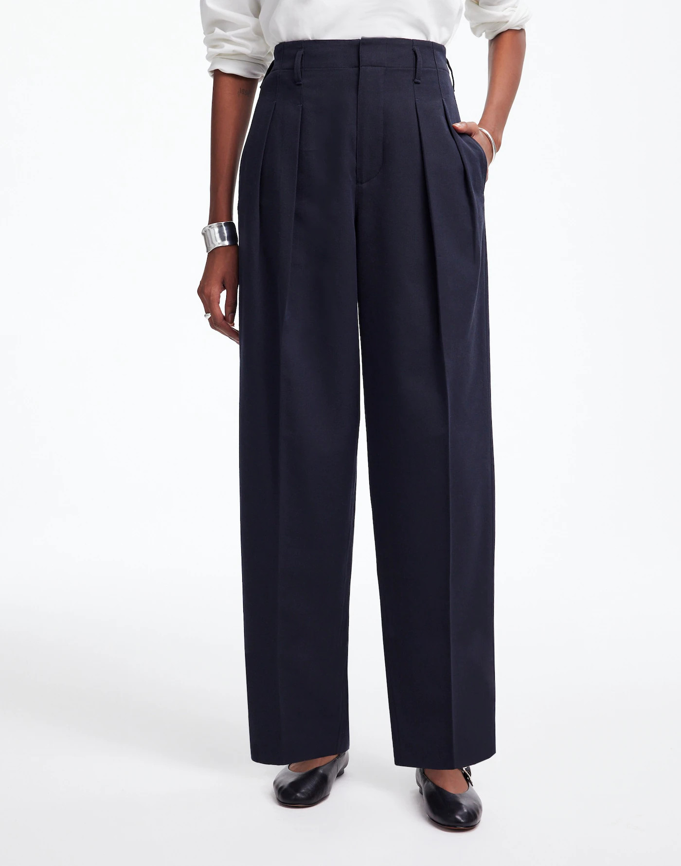 Pleated Carrot Pants | Madewell