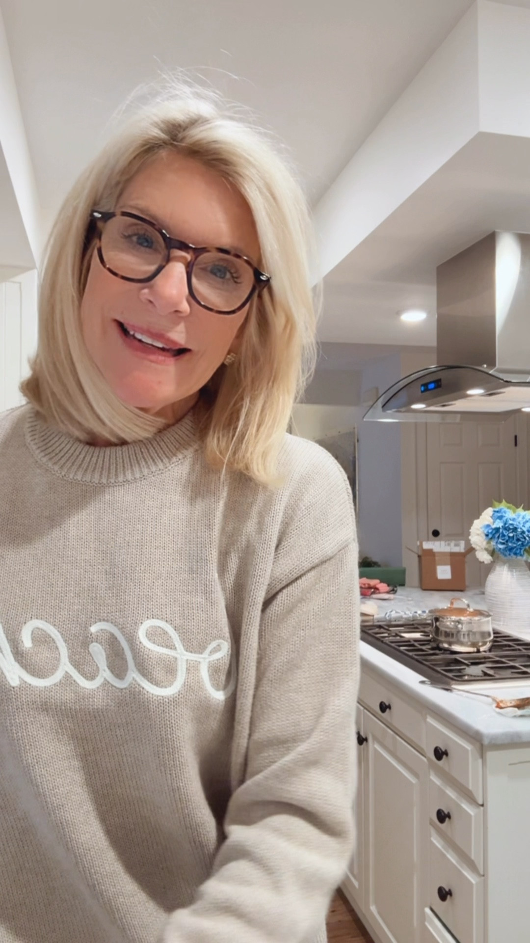 Cutest beach sweater!  It’s a cotton crew neck sweater they roll go with so much in your wardrobe. Pairing mi e with straight leg light wash jeans from AYR.  My favs at the moment 😂

#LTKOver40 #LTKdayinmylife #LTKootd