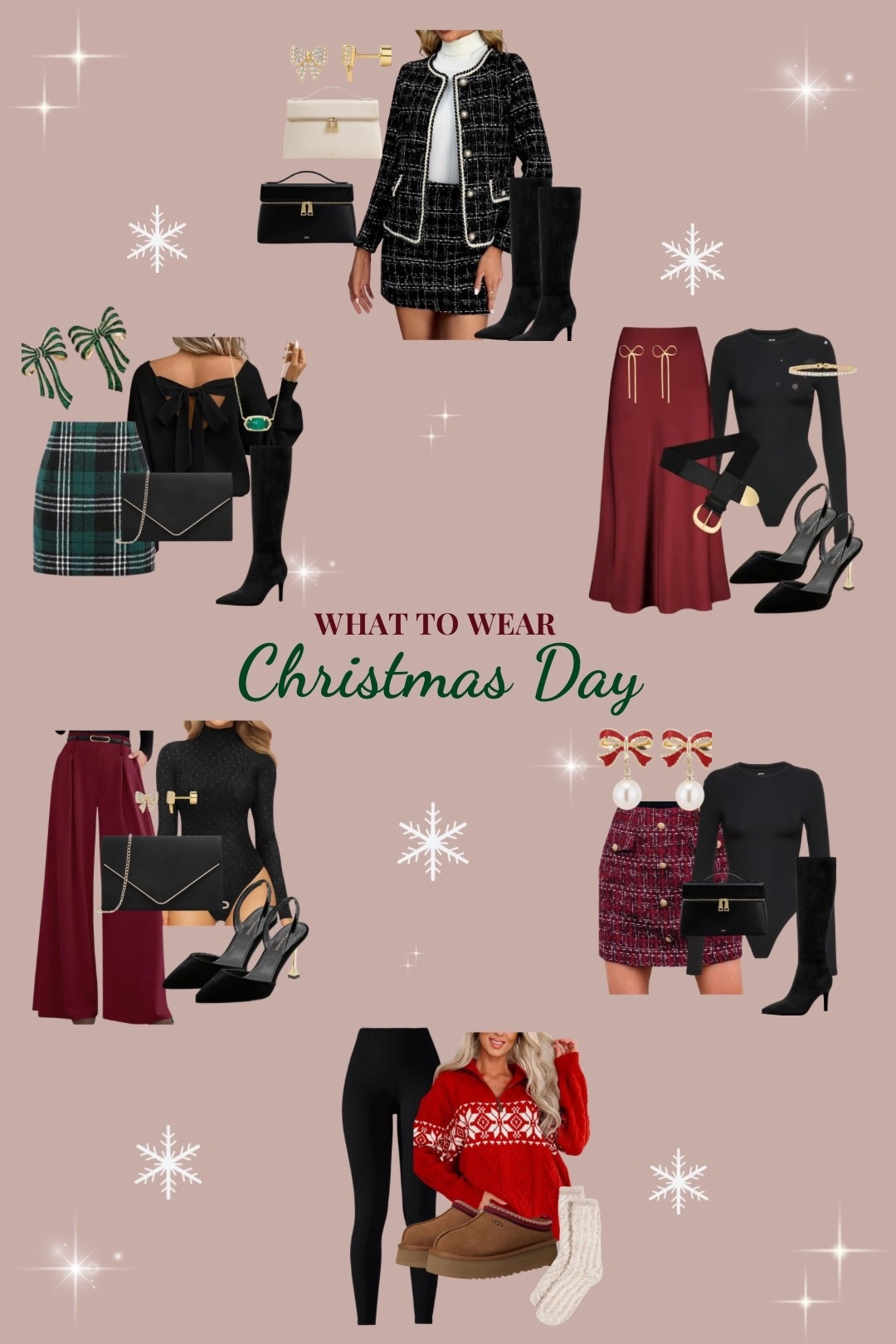 Christmas Day Outfit Inspo!✨🎄

#LTKfestive #christmas2025 
#christmasinspo #christmasoutfit #HolidayFashion #christmastiktok

#LTKSeasonal #LTKHoliday #LTKGiftGuide