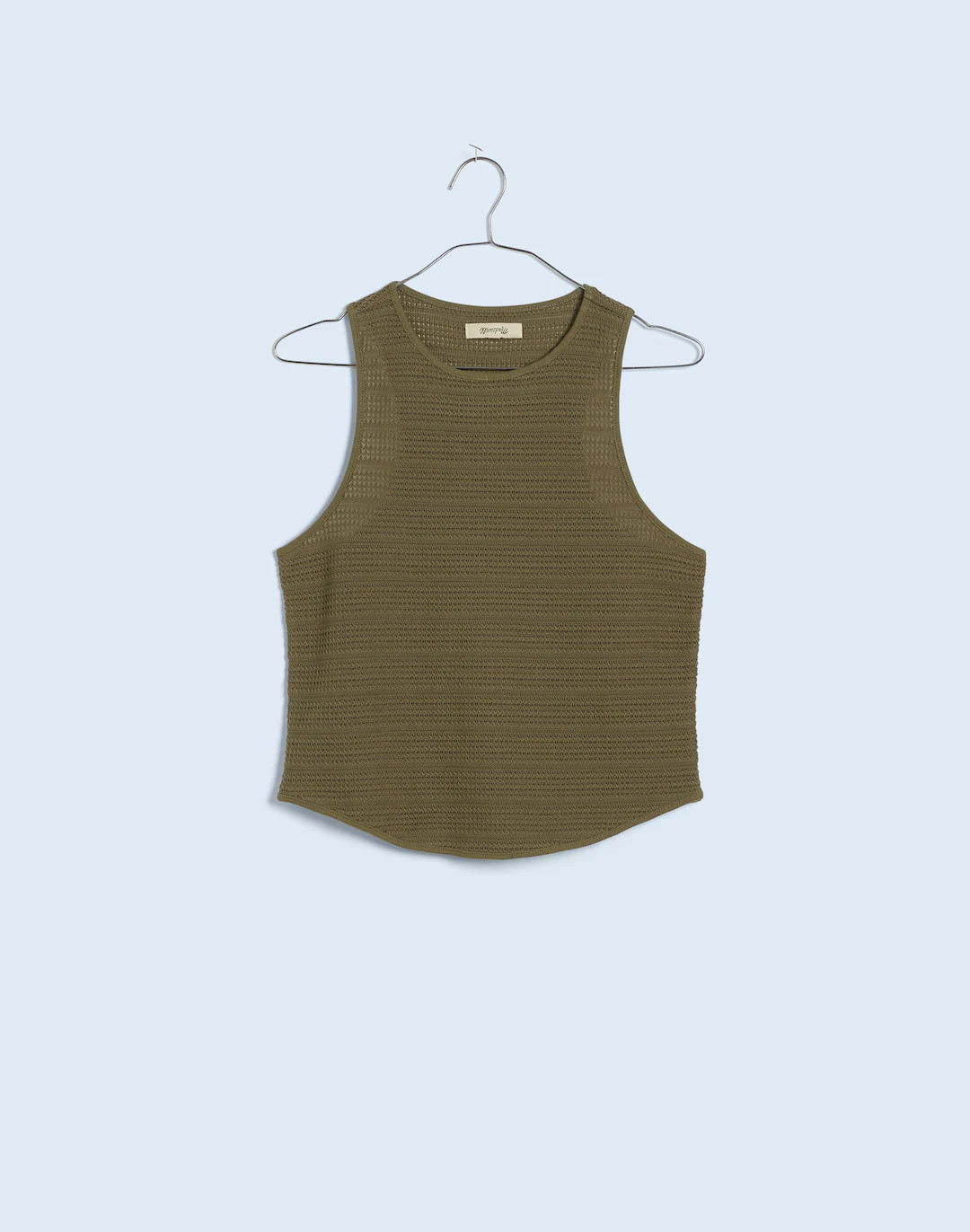 Crochet-Knit Cutaway Tank | Madewell