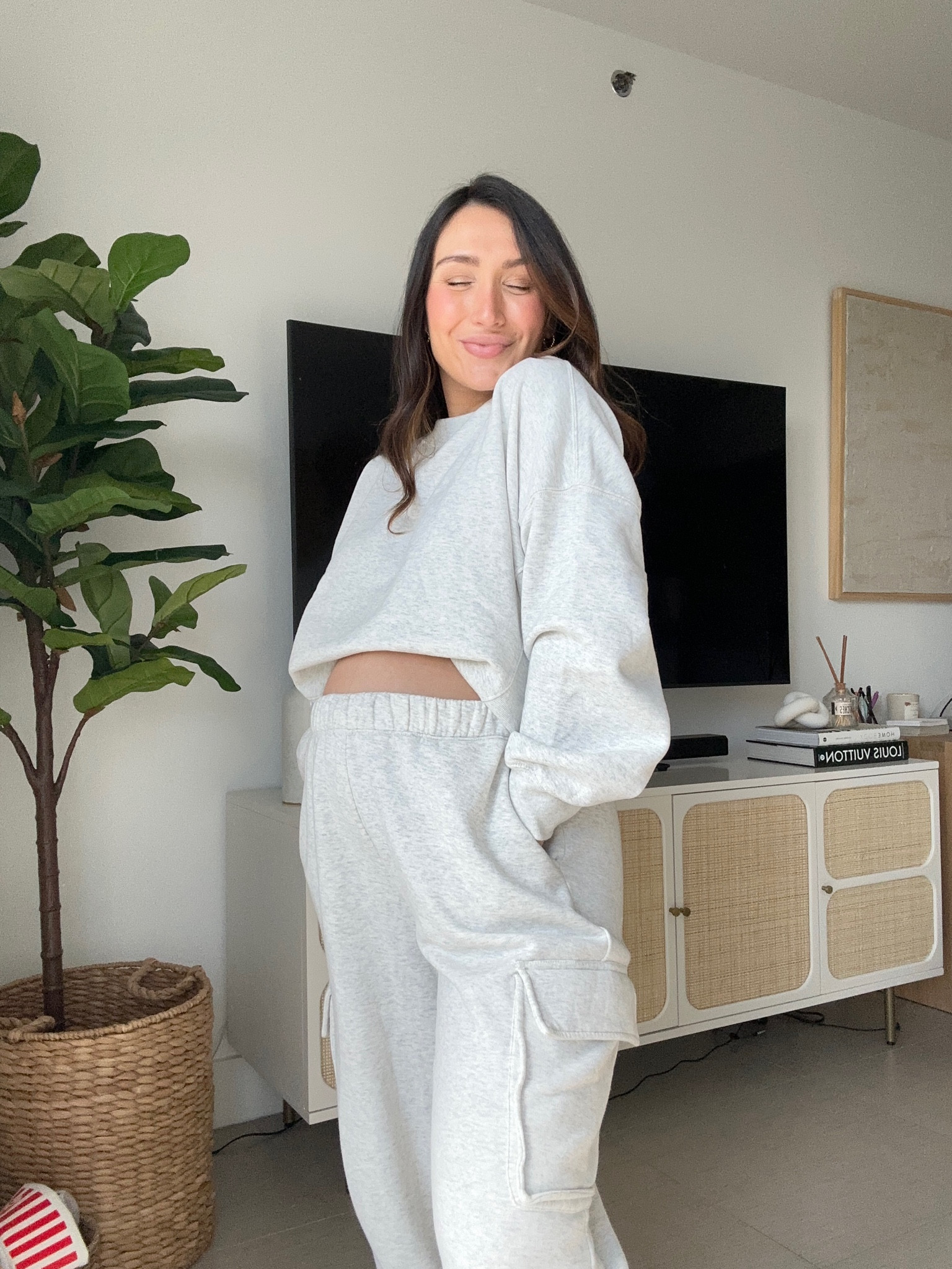 Best sweatset! I’m wearing a medium in both for the bump! SO comfy  

#LTKbump #LTKfindsunder50 #LTKfindsunder100