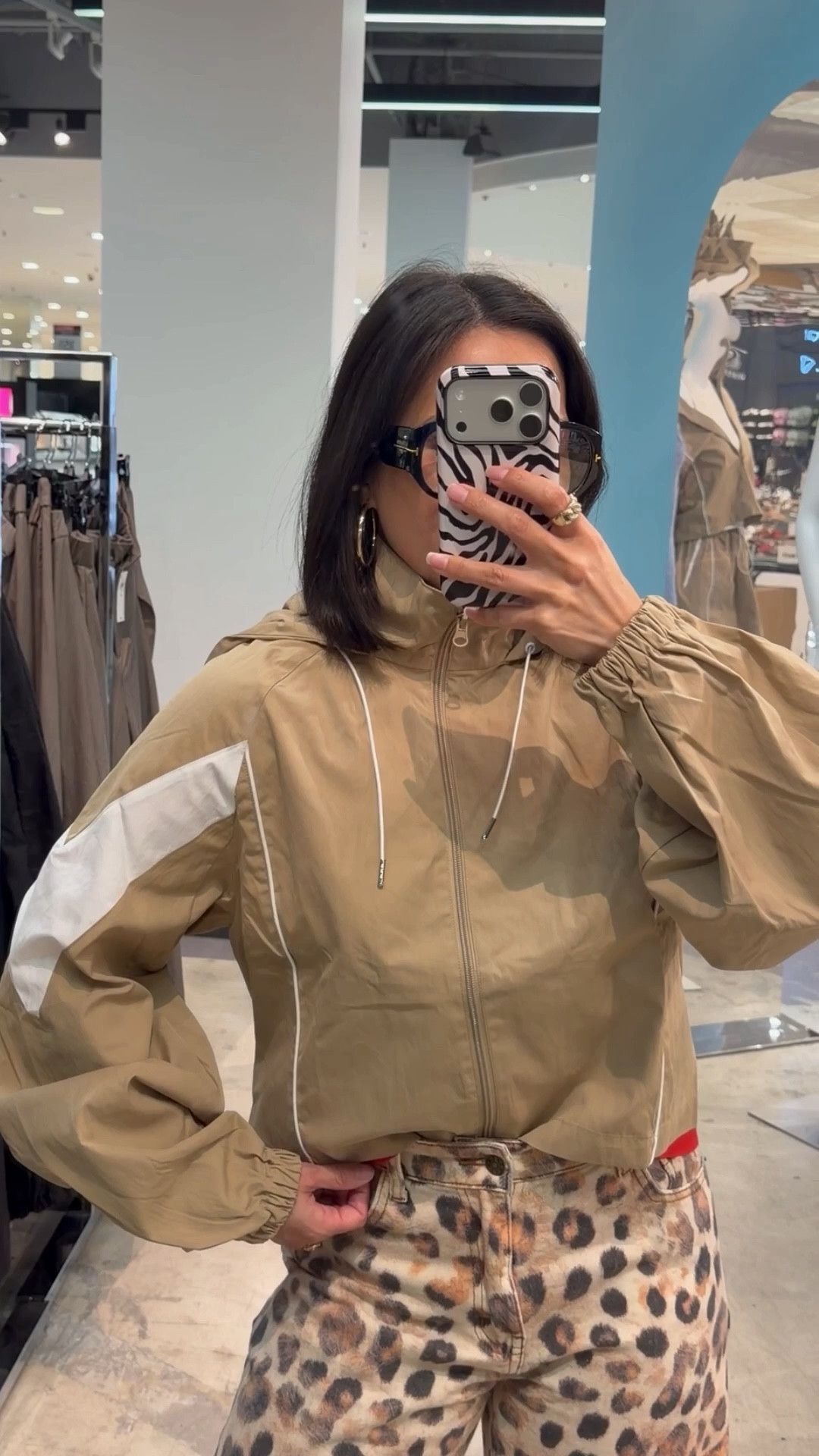 Macys track jacket find! 

#LTKPetite #LTKgrwm #LTKootd